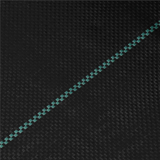 Agrotextile Foil Mulching Weed Control Uv Filter 10 X 2 Meters 90g/m2 Black