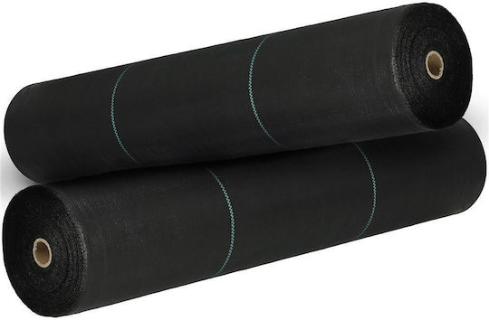 Agrotextile Foil Mulching Weed Control Uv Filter 10 X 2 Meters 90g/m2 Black