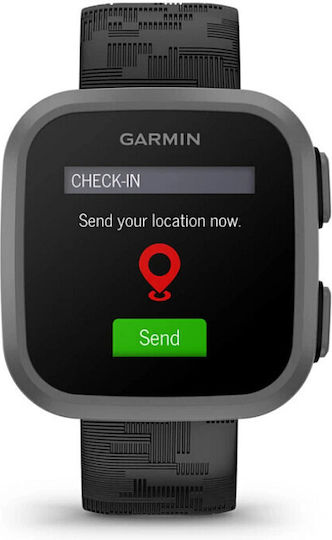 Garmin Bounce 42mm Αδιάβροχο Smartwatch (Black Camo)
