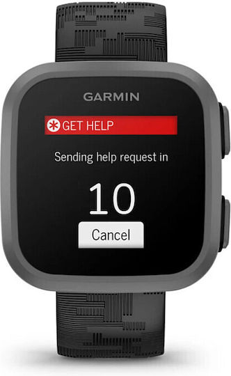 Garmin Bounce 42mm Αδιάβροχο Smartwatch (Black Camo)