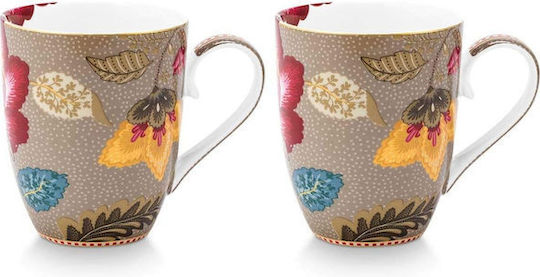 PiP Studio Porcelain Multicolour Mug 450ml