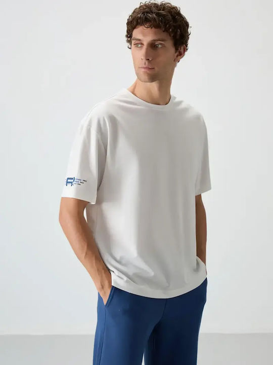 T-shirt Εκρού
