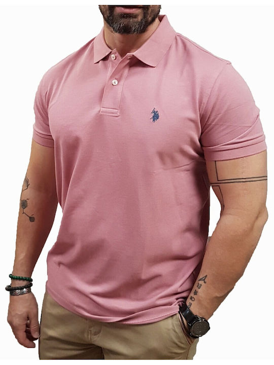 Pique Polo T-shirt Pink US43197036-000147-152