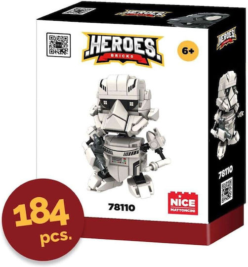 Nice Блокчета White Soldier за 6+ години години 233бр