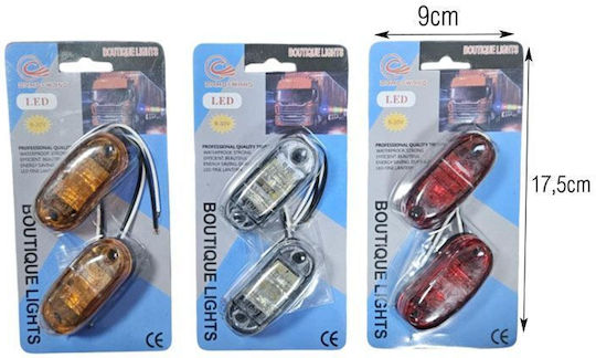 LKW-Volumenleuchten 2Stücke 9-30V Boutique Lights Truck Lamp Tf184996