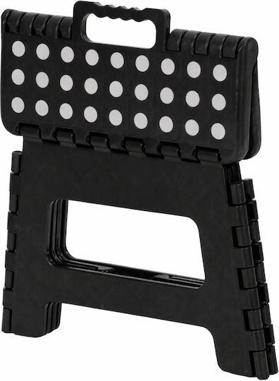 Gartenhocker aus Polypropylen Schwarz Gartenhocker aus Polypropylen Schwarz
