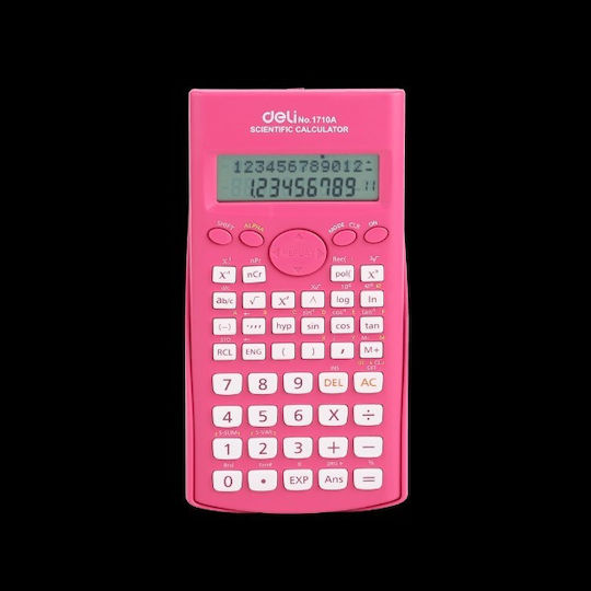Deli Scientific Calculator in Red Colour