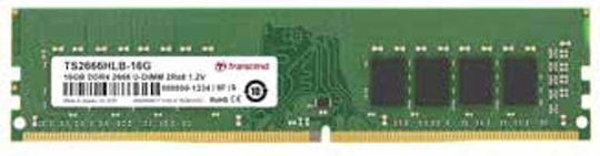 Transcend 16GB DDR4 RAM cu Viteză 3200 pentru Desktop