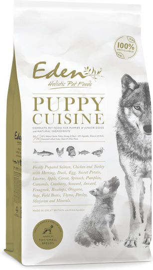 Eden 6kg Trockenfutter für Welpen kleiner Rassen mit Lachs