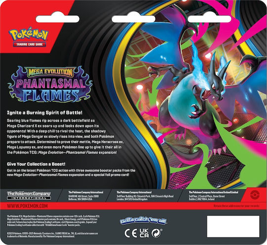 Pokemon Phantasmenflammen Booster-Pack Verschiedene Designs
