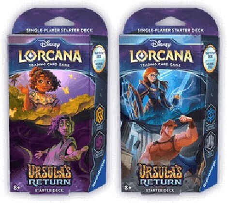 Disney Lorcana TCG Ursulas Rückkehr Starterdeck Bernstein & Amethyst