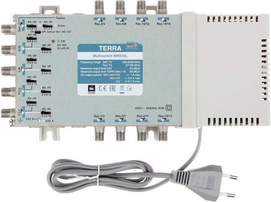 Terra Electronics MR916L Multischalter Satelliten