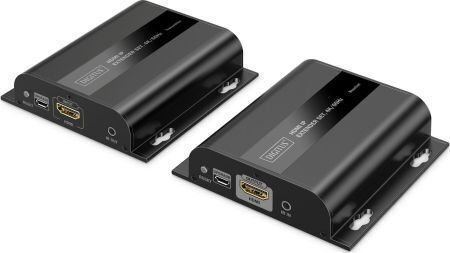 Extender Extender Over Cat.6 Twisted Pair HDMI 4K/60Hz via IP 1G Up to 120m/200m Max 253 Receivers IR Control Set