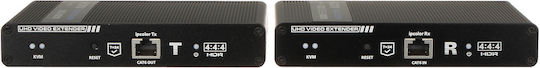 Delta HDMI Extender HDMI+USB-EX-100-4K