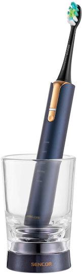 Sencor Water Flosser with Pressure Sensor and Travel Case SOC 4110BL Navy Blue
