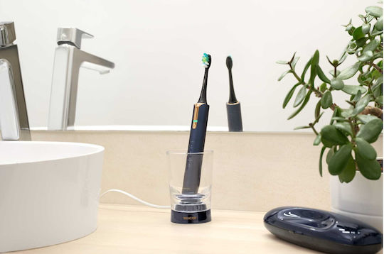 Sencor Water Flosser with Pressure Sensor and Travel Case SOC 4110BL Navy Blue