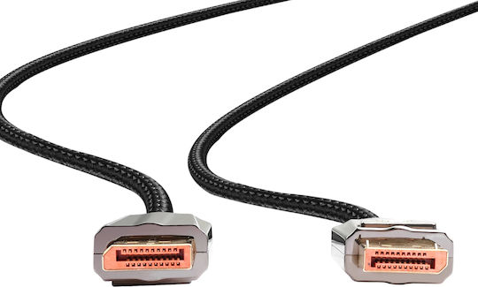 Vcom Cg655 Cable Displayport M To Displayport M 8k@60hz 2m Black