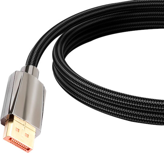 Vcom Cg655 Cable Displayport M To Displayport M 8k@60hz 2m Black