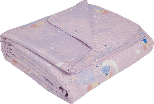 Das Home Kids Quilt Single 4980 Lilac 160x240cm