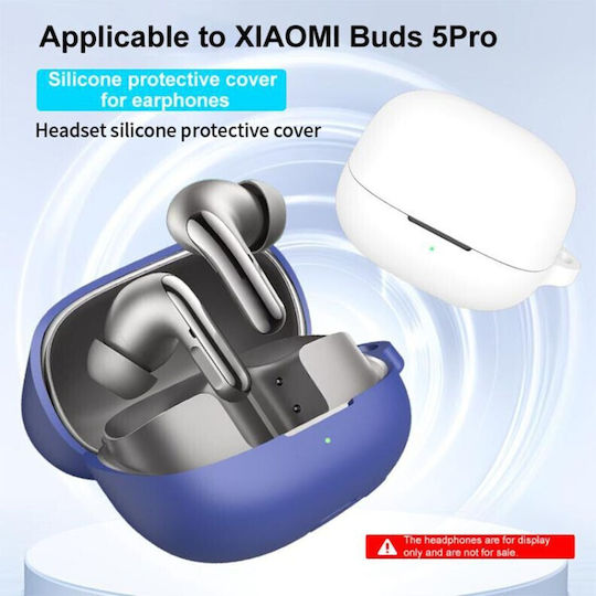 Silicone Case in Red Colour for Xiaomi Buds 5 Pro