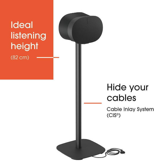 Vogel's Speaker Stands Sfs 4133 in Black Color