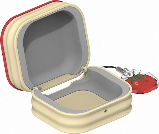 Samsung Food Can Case in Red for Galaxy Buds4 / 4 Pro