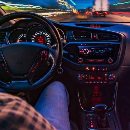 Manta Автомобилно Радио 1 DIN Bluetooth USB