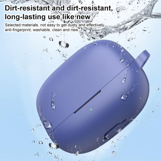 Silikonhülle Mit Haken In Blau Für Xiaomi Buds 5 Pro
