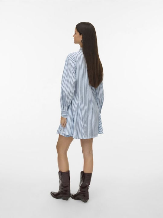 Summer Mini Shirt Dress Skyway