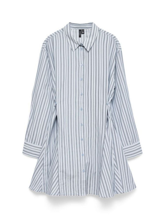 Summer Mini Shirt Dress Skyway