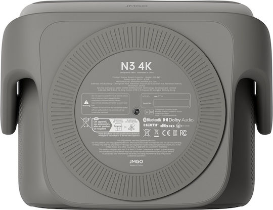 Jmgo N3 Beamer DLP 4K Ultra HD mit Wi-Fi und Eingebaute Lautsprecher
