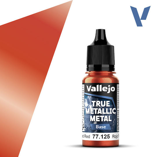 Acrylicos Vallejo Model Making Paint Forged Red 18ml