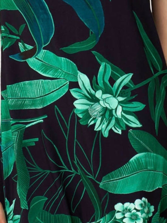 Sommer Damenkleid Blau
