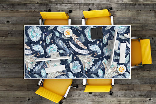 Desk Pad Bohemian Pattern Scratch Protection Design 120x60 Cm