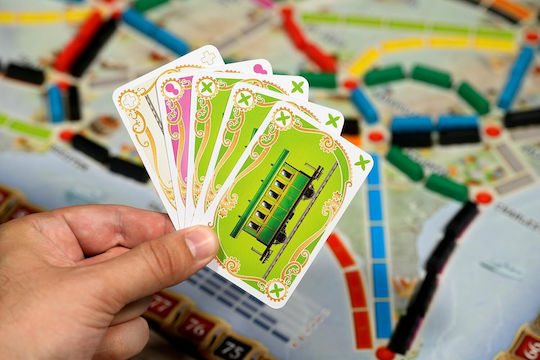 Board Game Ticket to Ride for 2-5 Players 8+ Years Old DOW7201N (EN) Asmodee