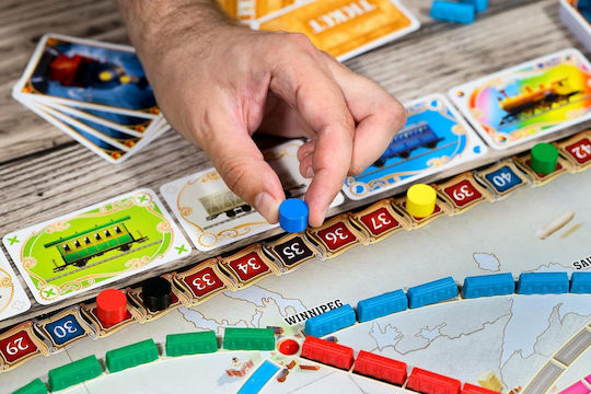 Board Game Ticket to Ride for 2-5 Players 8+ Years Old DOW7201N (EN) Asmodee