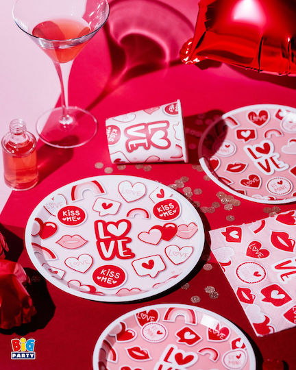 Love Πιάτο για Party 6τμχ