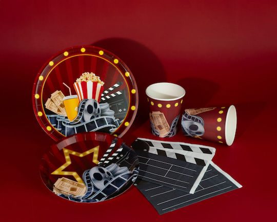 Cinema Glass for Party 6 Pieces