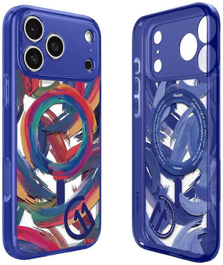 Spigen C11 Series Palette Edition (Mag Fit) Back Cover Silicone / Plastic Blue (iPhone 17 Pro)