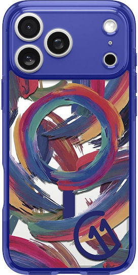 Spigen C11 Series Palette Edition (Mag Fit) Back Cover Silicone / Plastic Blue (iPhone 17 Pro)
