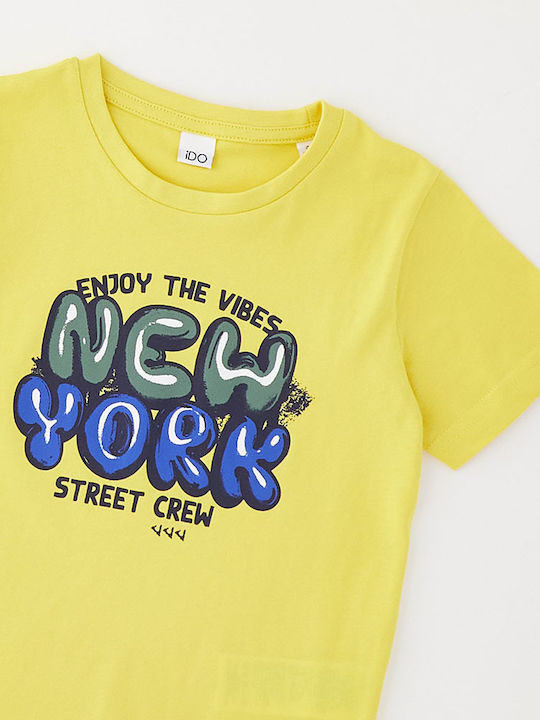 Tricou Pentru Copii Galben
