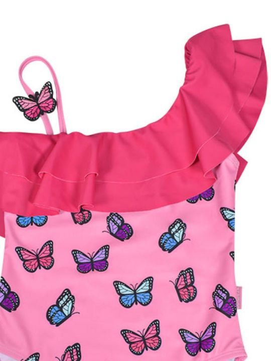 Tres Chic Kinder Badebekleidung Einteilig Rosa