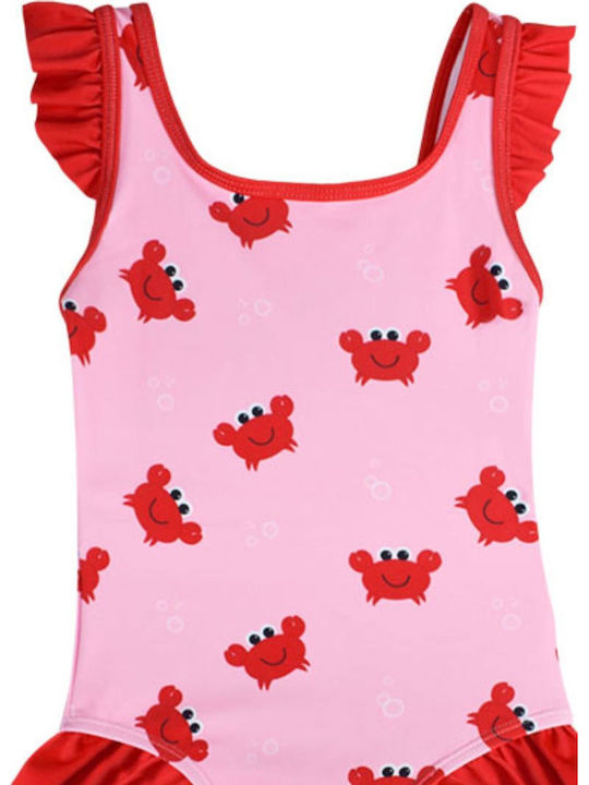 Tres Chic Kinder Badebekleidung Einteilig Rosa