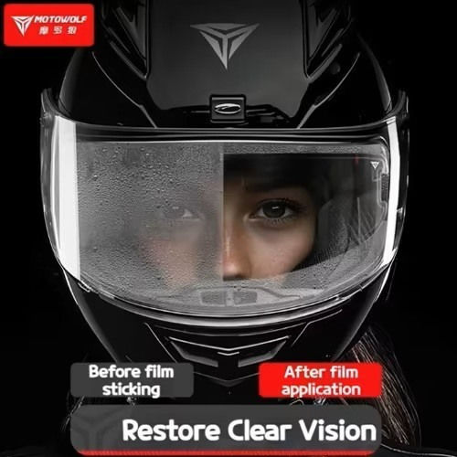 Motowolf P1 Anti-fog Helmet Visor Anti-fog and Waterproof Sticker