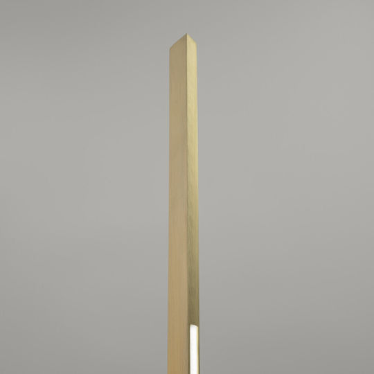 Ideal Lux Blade LED Floor Lamp H251xW25cm. with Warm White Light 1900lm Yellow