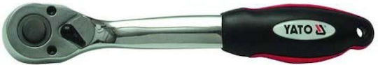 Yato Ratschen 72 Zähne mit Vierkant 3/8" Länge 20cm.