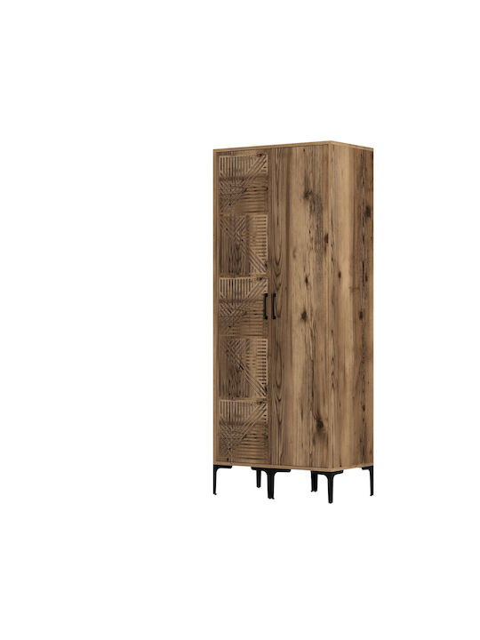 Dulap Cu Două Uși Nucă 80x47x201cm