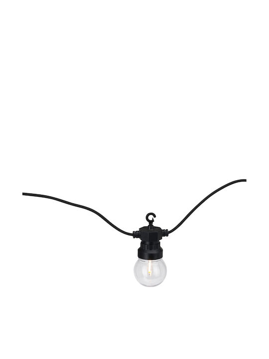 Waterproof Garland Lights LED IP44 5m with 20 Warm White Lamps