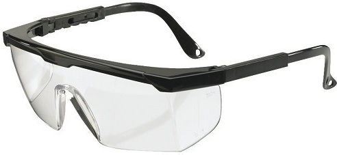 Pasco Safety Glasses for Protection with Transparent Lenses 1pcs