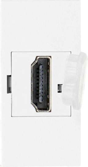 Orno Priză HDMI în culoarea Alb OR-GM-9010/W/HDMI